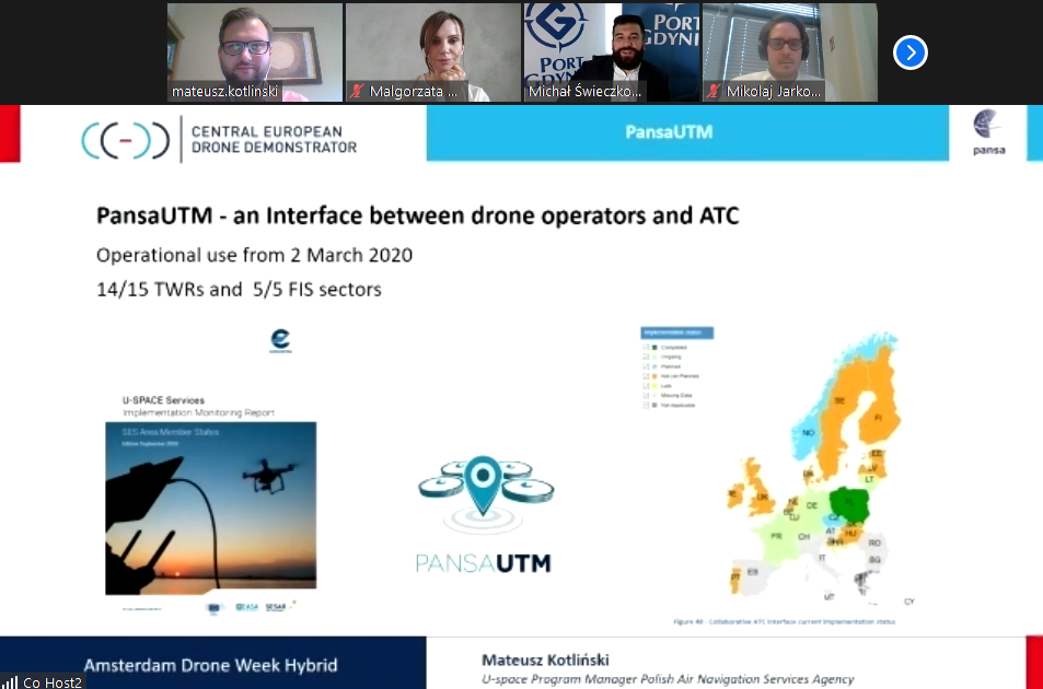 Polish drone successes at the Amsterdam Drone Week conference